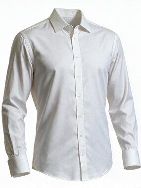 Michelson's Dress Shirt - Size Large (16 1/2) Slim Fit - White